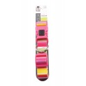 M-Pets Stripes Rosa Hundehalsband