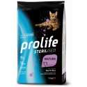 Prolife Sterilised Mature Beef and Rice für ältere Katzen