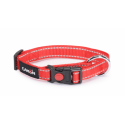 Collier Camon Reflect pour chiens Rouge