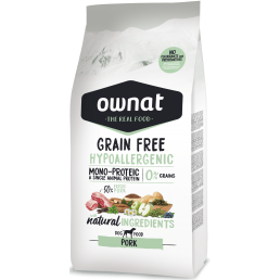 Ownat Grain Free Hypoallergenic Pork for Dogs