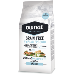 Ownat Grain Free Hypoallergenic Salmon for...