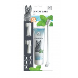 Set de nettoyage des dents pour chiens M-Pets