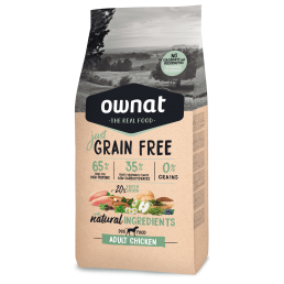 Ownat Just Grain Free Adult con Pollo per...