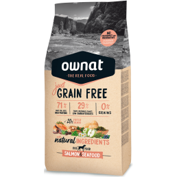 Ownat Just Grain Free Adult with Salmon...