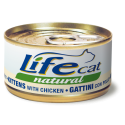 Aliments humides naturels LifeCat pour chatons