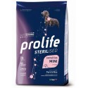 Prolife Sterilised Mini con Maiale e Riso per Cani Sterilizzati