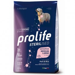 Prolife Sterilised Medium Large con cerdo...