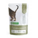 Nature's Protection Pouch Weight Control Pollo e Salmone Cibo Umido per Gatti