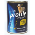 Prolife Sensitive avec renne et pommes de terre humide pour chiens