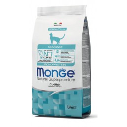 Monge Sterilised Monoprotein Merluzzo per...