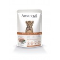 Amanova Kitten Comida húmeda de pollo y pescado para gatitos