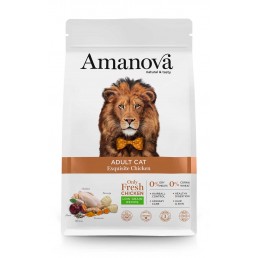 Amanova Adult Cat mit Huhn...