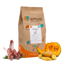 Amusi Agnello Fresco Patate e Zucca Grain Free per Cani di Taglia Media e Grande