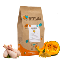 Amusi Pollo Calabaza y Noble Cereales para Perros Pequeños