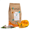 Amusi Arenque Calabaza y Noble Cereales para Perros