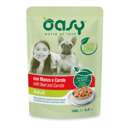 Oasy Straccetti en salsa para perros adultos