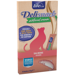 Life Cat Delisnack Natural Cream Snack...