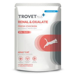 Trovet Plus Renal Oxalate Cibo Umido per...