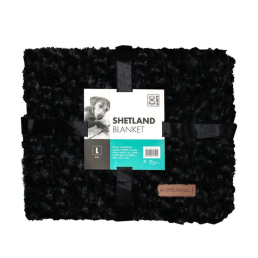 M-Pets Shetland Copertina Nera 75x50 cm...