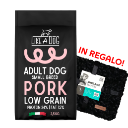 Like A Dog Low Grain Pork Mini per Cani di...