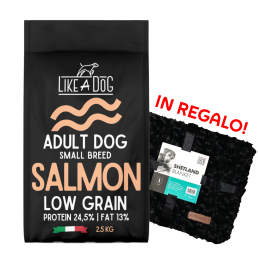 Like A Dog Low Grain Salmon Mini per Cani...