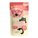 Lucky Lou Kitten Cibo Umido per Gattini 16 bustine da 125 gr