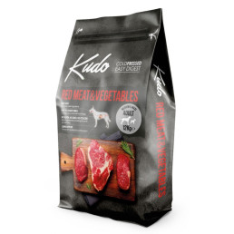 Kudo Low Grain Medium Maxi Red Meat per Cani