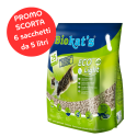 Arena vegetal Biokat's Eco Light para gatos