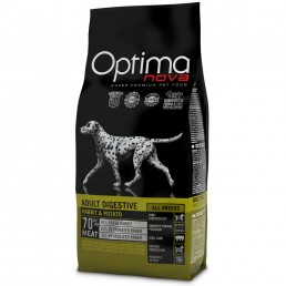 Optima Nova Adult Digestive con Coniglio e Patate GRAIN FREE