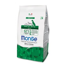 Monge Maxi Adult Ricco di Pollo per Cani