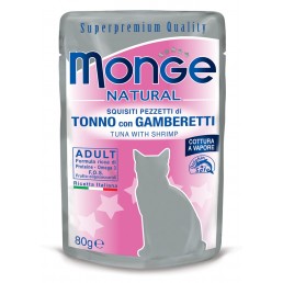 Monge Natural Superpremium Bustine per Gatti- 12x80 gr