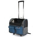 Backpack Trolley Carrier for Dogs and Cats with Front Pockets