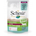 Schesir Cat BIO Organic Kitten con Pollo Cibo Umido per Gattini