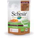 Schesir Cat BIO Carne y Pollo con Zanahorias para Gatos Esterilizados