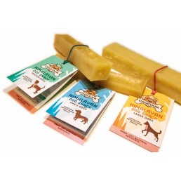 Snack au fromage de l'Himalaya pour chiens